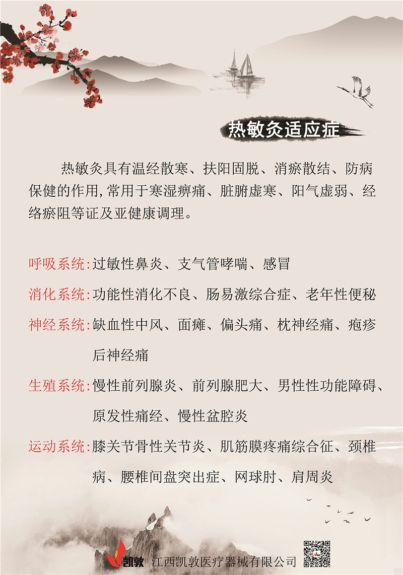 熱敏灸適應癥